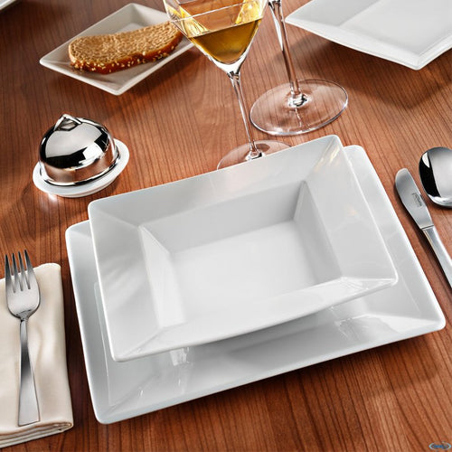 33X26 Cm Kutahya Porselen Maya Piatto Vassoio Rettangolare In Porcellana Set 6 Pz