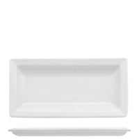 17 8X8 7 Cm Lioness Justwhite Piatto Presentazione Rettangolare In Porcellana Set 6 Pz