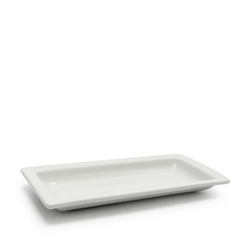 17 8X8 7 Cm Lioness Justwhite Piatto Presentazione Rettangolare In Porcellana Set 6 Pz