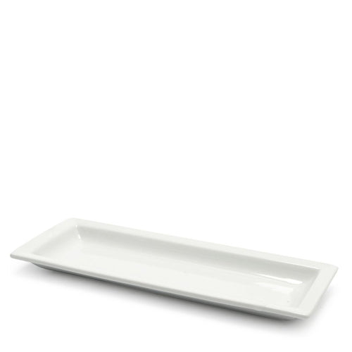 22 5X8 7 Cm Lioness Justwhite Piatto Presentazione Rettangolare In Porcellana Set 6 Pz