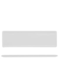 35 2X8 2 Cm Lioness Justwhite Piatto Vassoio Rettangolare In Porcellana Set 6 Pz