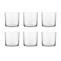 40 Cl Handh Gary Bicchiere Acqua In Vetro Set 6 Pezzi
