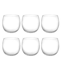 46 Cl Handh Bubbly Bicchiere Acqua In Vetro Set 6 Pezzi