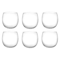 16 Cl Handh Bubbly Bicchiere Liquore In Vetro Set 6 Pezzi