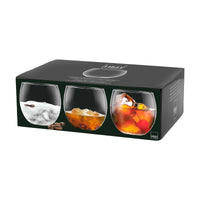 16 Cl Handh Bubbly Bicchiere Liquore In Vetro Set 6 Pezzi