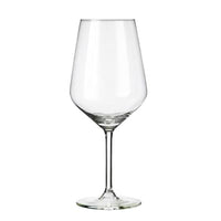 53 Cl Leerdam Crisal Carre Calice Vino Rosso In Vetro Set 6 Pezzi