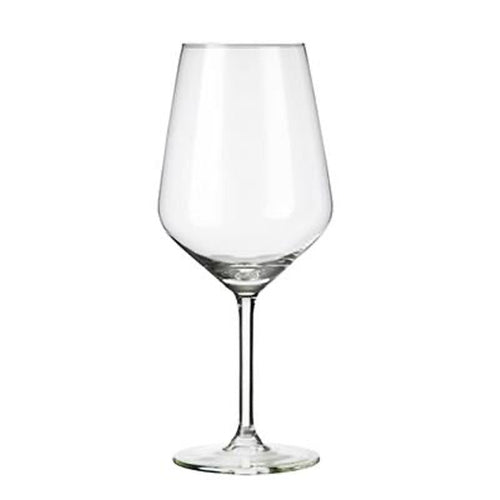 53 Cl Leerdam Crisal Carre Calice Vino Rosso In Vetro Set 6 Pezzi