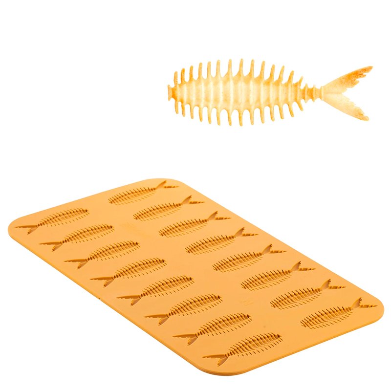 16 Forme Silikomart Lisca 21 Stampo Lisca Di Pesce In Silicone