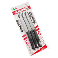 21 Cm Marietti Top Coltello Bistecca In Acciaio Inox Set 6 Pz