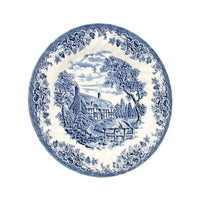 Churchill James Sadler And Sons Brookblue Servizio Piatti In Terracotta Set 18 Pz