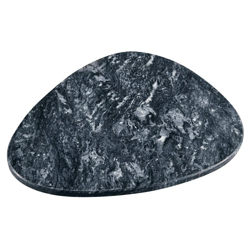 25X25 Cm Kesper Vassoio Triangolare In Marmo