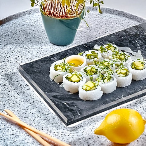 38X13 Cm Kesper Vassoio In Marmo