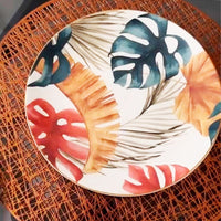 Tognana Tropical Rose Servizio Piatti In Porcellana Set 18 Pz