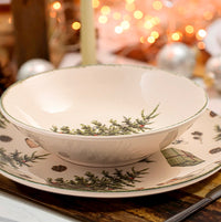 Handh Christmas Carol Servizio Piatti In Stoneware Set 18 Pz