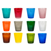 28 Cl Handh Giada Bicchiere Acqua In Vetro Set 12 Pezzi
