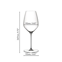 57 Cl Riedel Veloce Calice Vino Bianco Riesling In Vetro Set 6 Pezzi