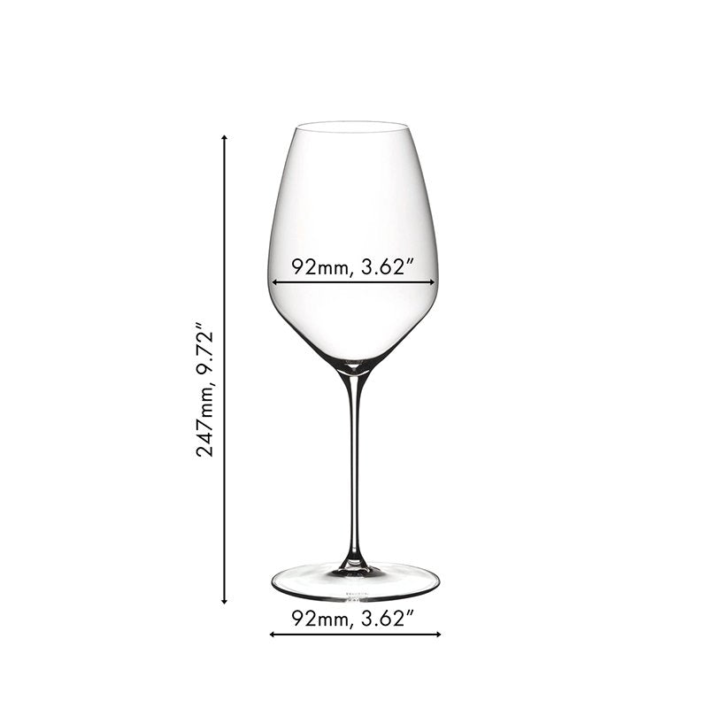 57 Cl Riedel Veloce Calice Vino Bianco Riesling In Vetro Set 6 Pezzi