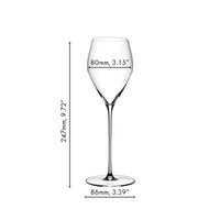 32 7 Cl Riedel Veloce Calice Flute In Vetro Set 6 Pezzi