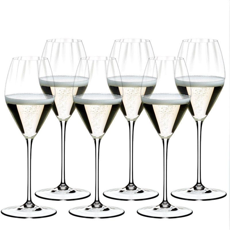 37 5 Cl Riedel Performance Calice Flute In Vetro Set 4 Pezzi