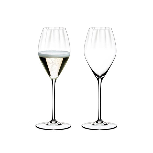 37 5 Cl Riedel Performance Calice Flute In Vetro Set 4 Pezzi