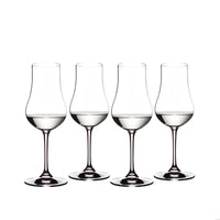 20 Cl Riedel Aquavit Calice Grappa In Vetro Set 4 Pezzi