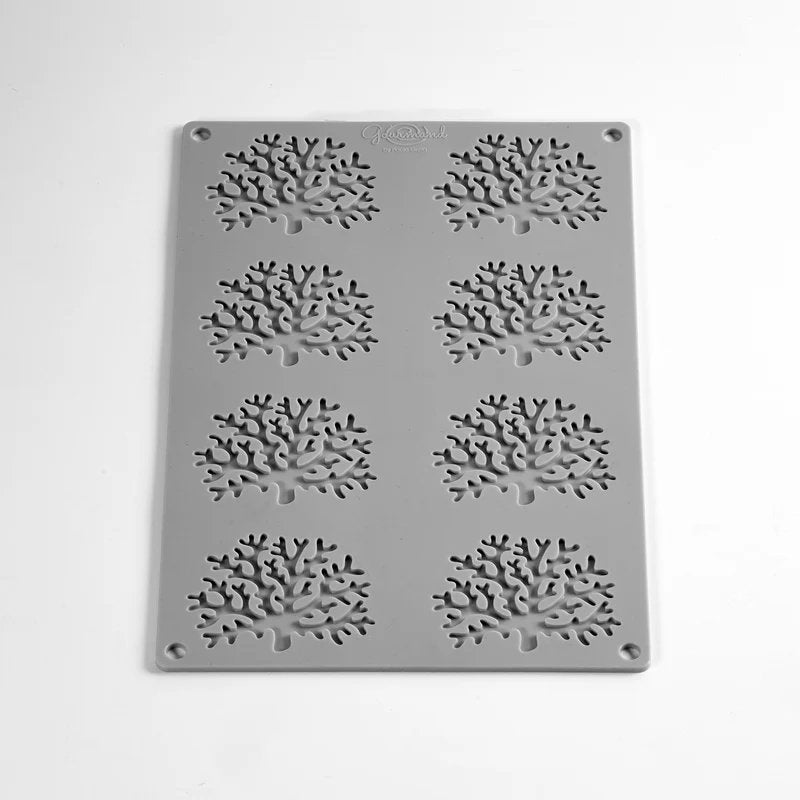 8 Forme Pavoni Gourmand Stampo Decorazioni Corallo In Silicone