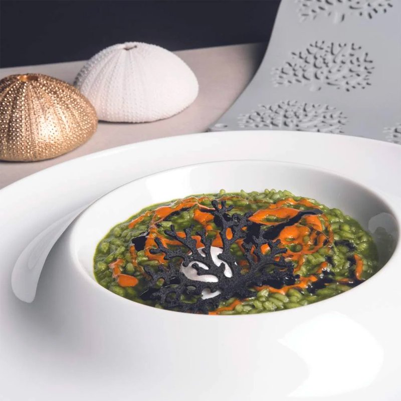 8 Forme Pavoni Gourmand Stampo Decorazioni Corallo In Silicone
