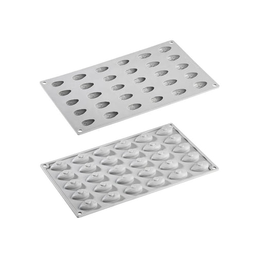 30 Forme Pavoni Gourmand Stampo Decorazioni Mandorle In Silicone