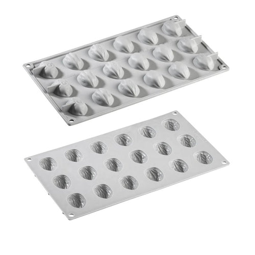 18 Forme Pavoni Gourmand Stampo Decorazioni Noci In Silicone