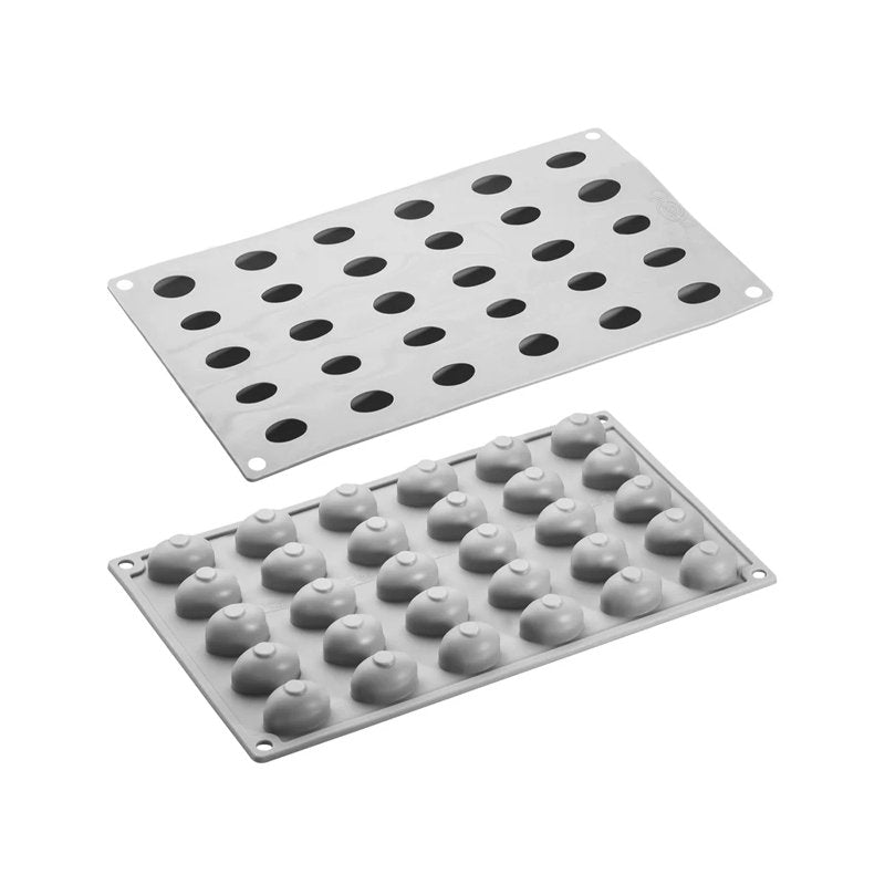 30 Forme Pavoni Gourmand Stampo Decorazioni Olive In Silicone