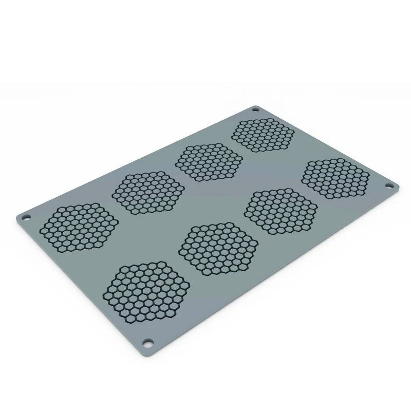 8 Forme Pavoni Honeycomb Stampo Decorazioni Nido D Api In Silicone