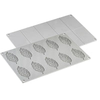 10 Forme Pavoni Gourmand Stampo Decorazioni Piume In Silicone