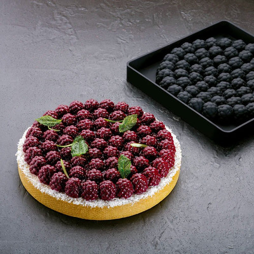 19 Cm Pavoni Raven Stampo Torta Mora In Silicone