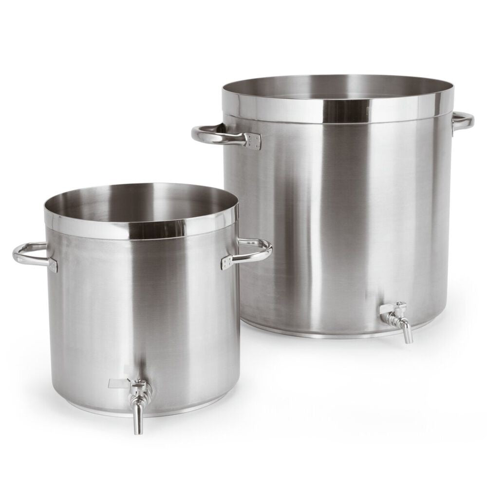 Paderno Series 1100 Grand Gourmet Pentola Alta Con Rubinetto In Acciaio Inox
