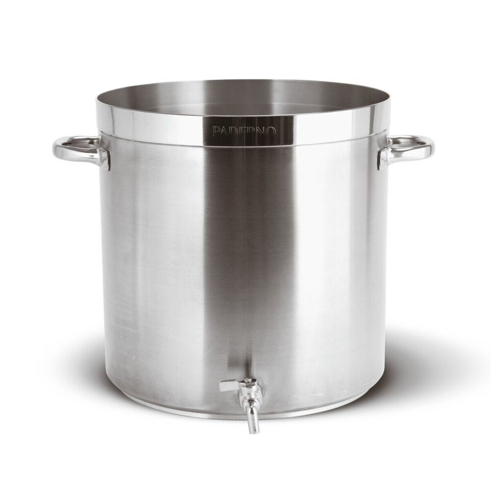Paderno Series 1100 Grand Gourmet Pentola Alta Con Rubinetto In Acciaio Inox