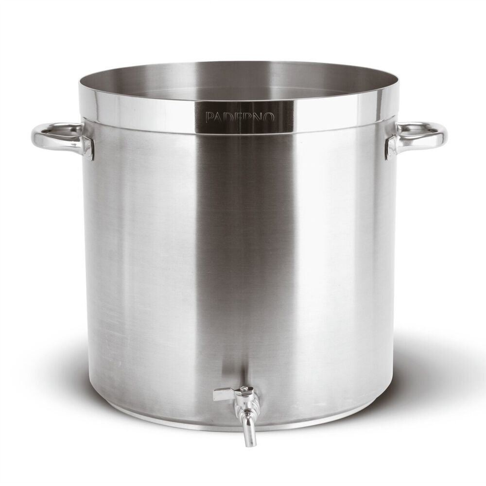 Paderno Series 1100 Grand Gourmet Pentola Alta Con Rubinetto In Acciaio Inox