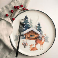 Handh Frosty Nordic Servizio Piatti In Porcellana Set 18 Pz