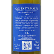Tramonti Costa D Amalfi Doc 2023 Tenuta San Francesco