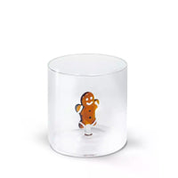 25 cl - Monterey Natale Bicchiere Acqua in Vetro Borosilicato - Set 4 Pz