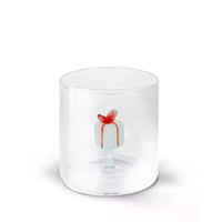 25 cl - Monterey Natale Bicchiere Acqua in Vetro Borosilicato - Set 4 Pz