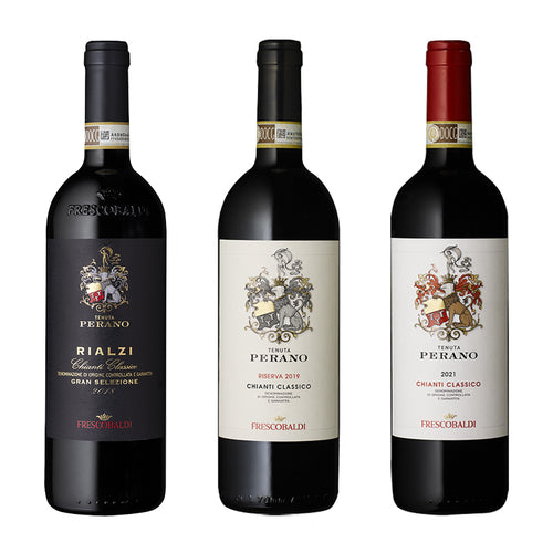 Tenuta Perano Chianti Classico Docg Cantina Frescobaldi Set 3 Bottiglie