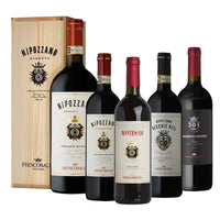 Castello Di Nipozzano Degustazione Cantina Frescobaldi Set 5 Bottiglie