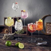 60 cl - Bormioli Luigi Gin & Tonic Sloe Calice Gin Tonic In Vetro Set 2 Pz