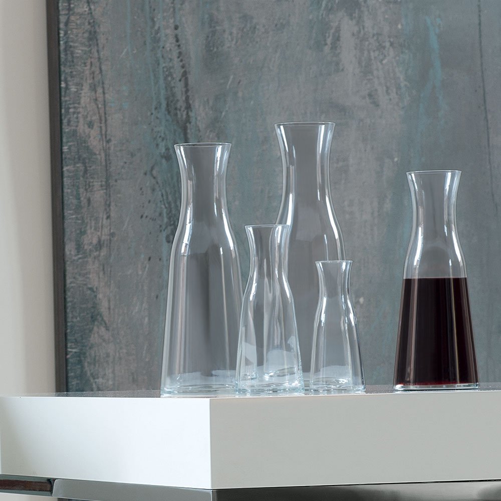 10 cl - Bormioli Luigi Atelier Caraffa In Vetro Set 12 Pz