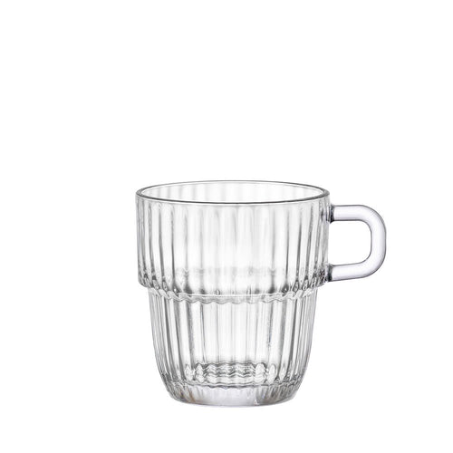 25 cl - Bormioli Rocco Barshine Tea Tazza Tè In Vetro Set 12 Pz