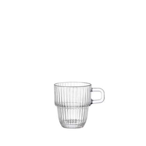 8.9 cl - Bormioli Rocco Barshine Espresso Tazzina Caffè In Vetro Set 12 Pz