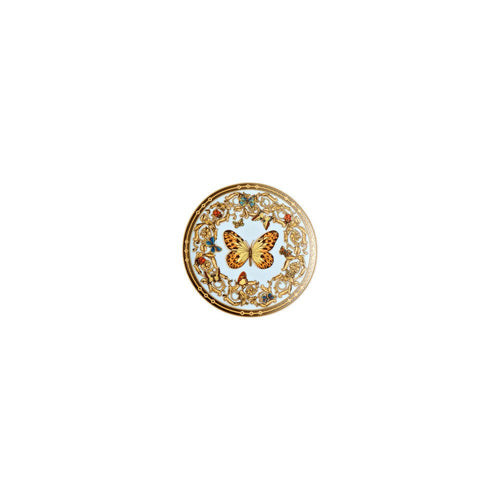 10.4 cm - Versace Le Jardin de Versace Piatto Burro In Porcellana