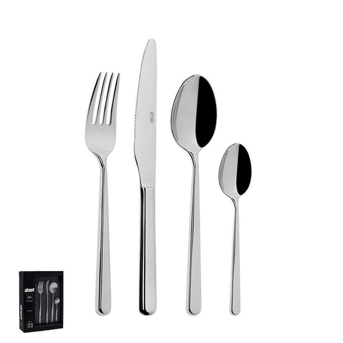 Luna Cutlery Set Stainless Steel 18/10 Set 24 Pcs
