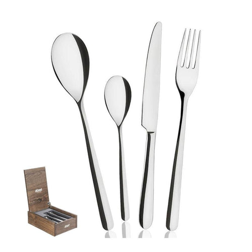 Allegra Stainless Steel Cutlery Set - Set 24 Pieces