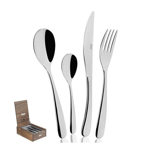 Clever Stainless Steel Cutlery Set - Set 24 Pieces